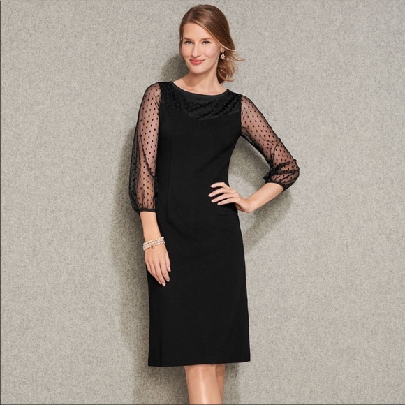 Talbots Dresses & Skirts - Talbots Ponte Shift Dress 12 NWT